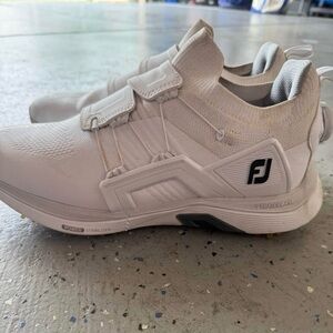 FootJoy Men's White BOA hyperflex Golf Shoes size 8.5